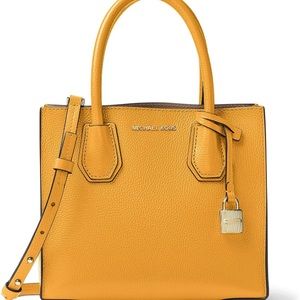 Michael Kors Mercer Large Tote/Marigold